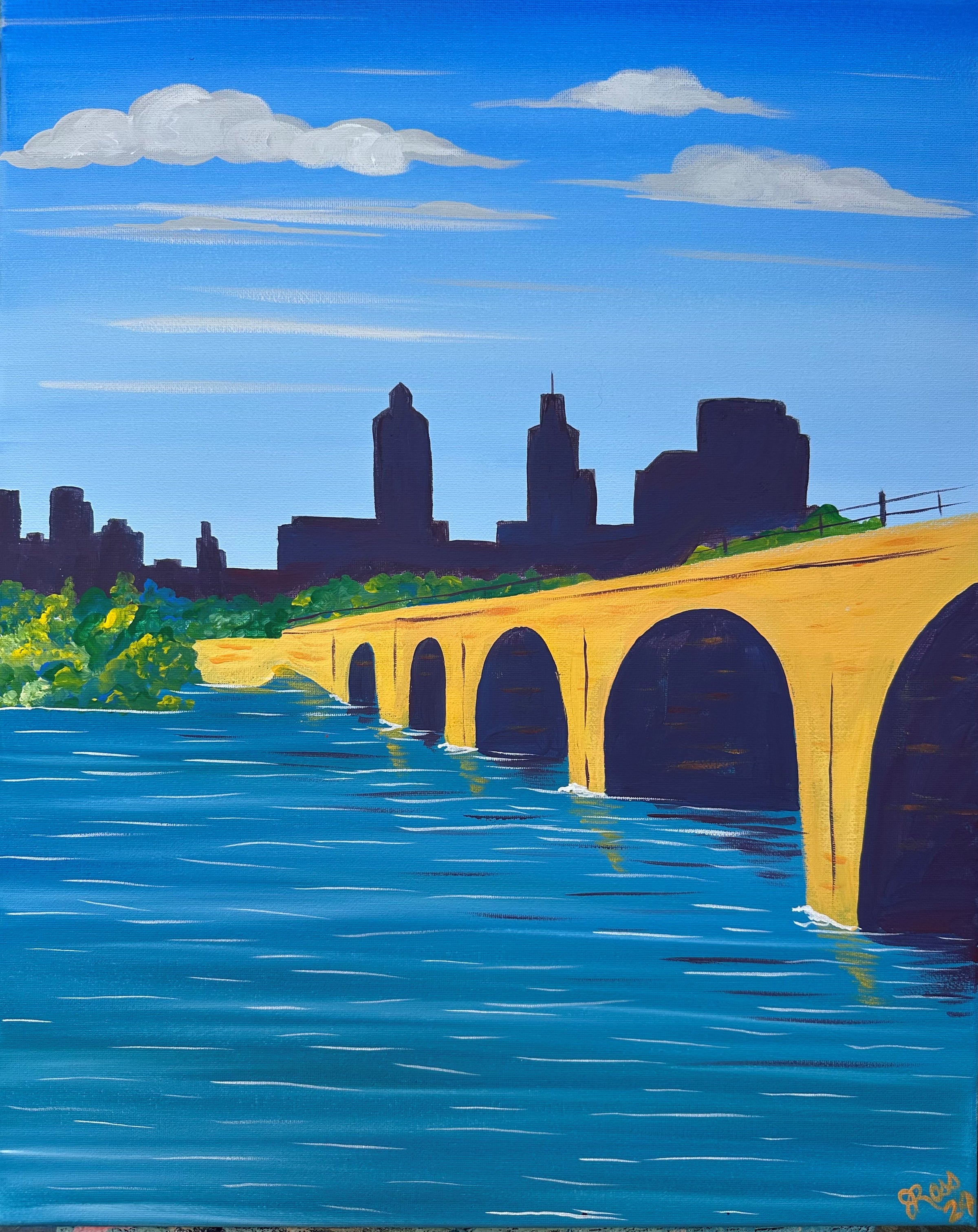 February 18 Paint & Sip at Mother Clucker's Pizza | Paint & Sip