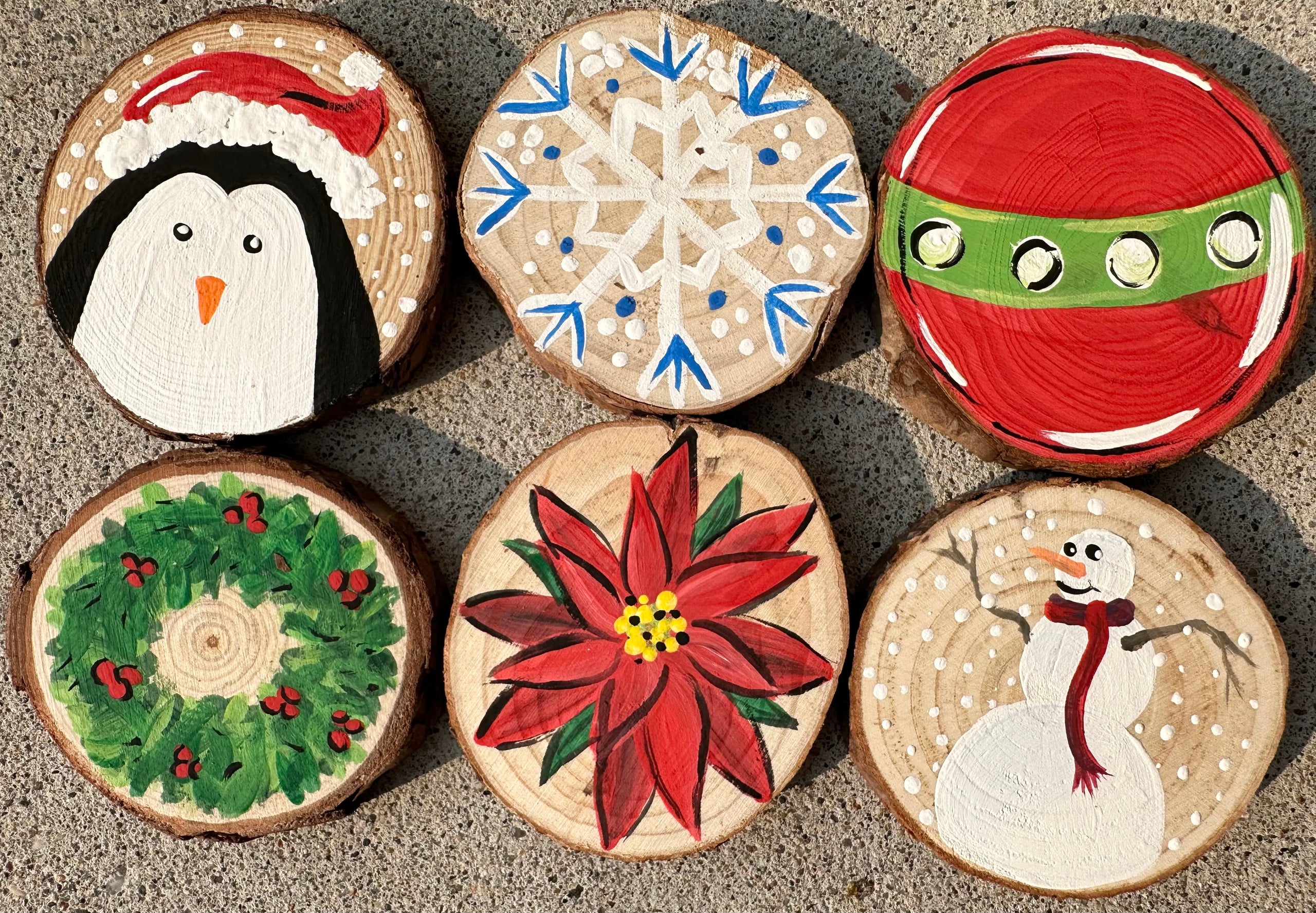 Painting: Wooden Ornaments